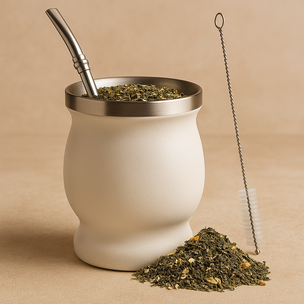 Yerba Mate Stainless Steel Cup – Premium Insulated