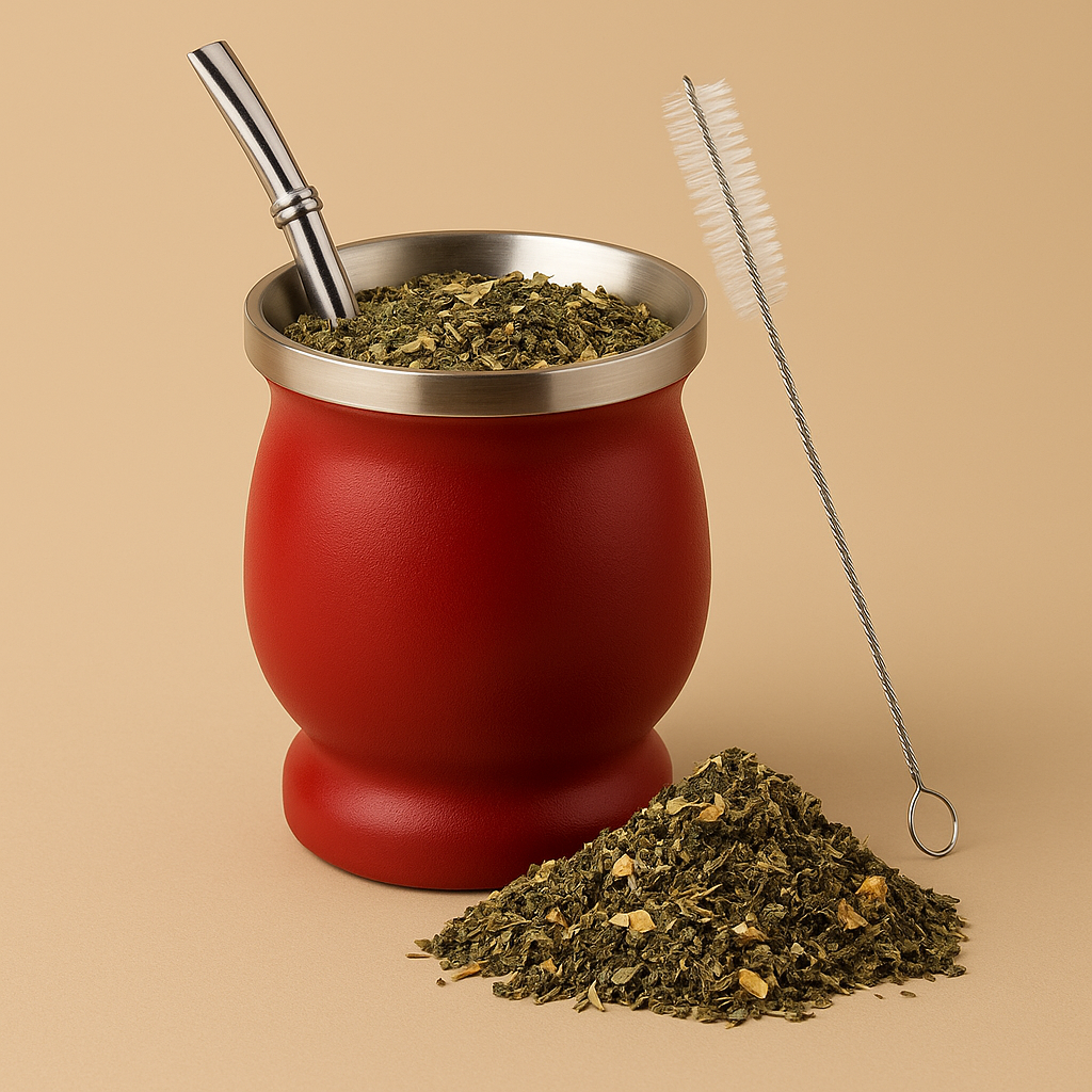 Yerba Mate Stainless Steel Cup – Premium Insulated