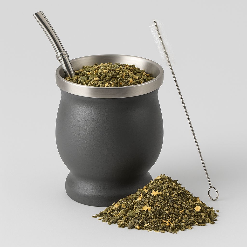 Yerba Mate Stainless Steel Cup – Premium Insulated
