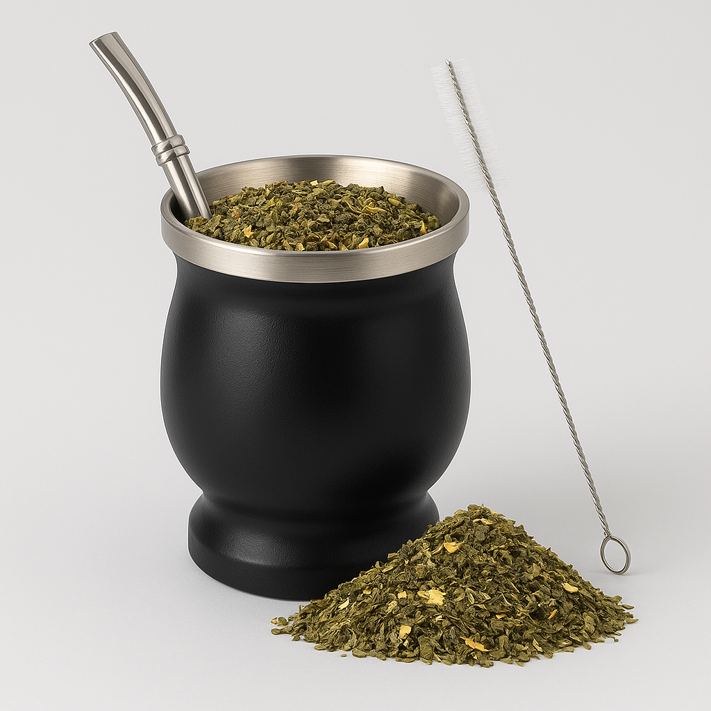 Yerba Mate Stainless Steel Cup – Premium Insulated